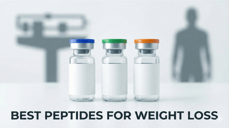 Best Peptides for Weight Loss in 2026 | UK Research Guide | Peptide Shop UK Best Peptides for Weight Loss in 2026 | UK Research Guide | Peptide Shop UK